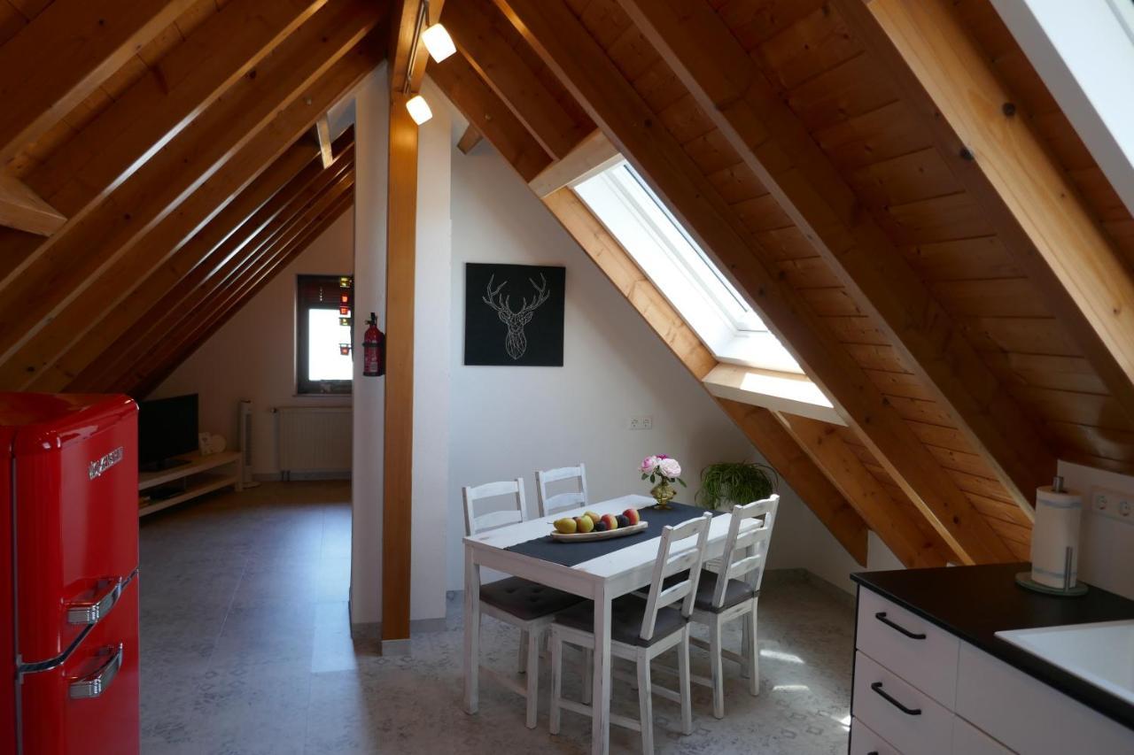 Moderne 2 Zi - Fewo Weinbergliebe Am Tuniberg Zwischen Freiburg Und Frankreich Merdingen Exterior foto
